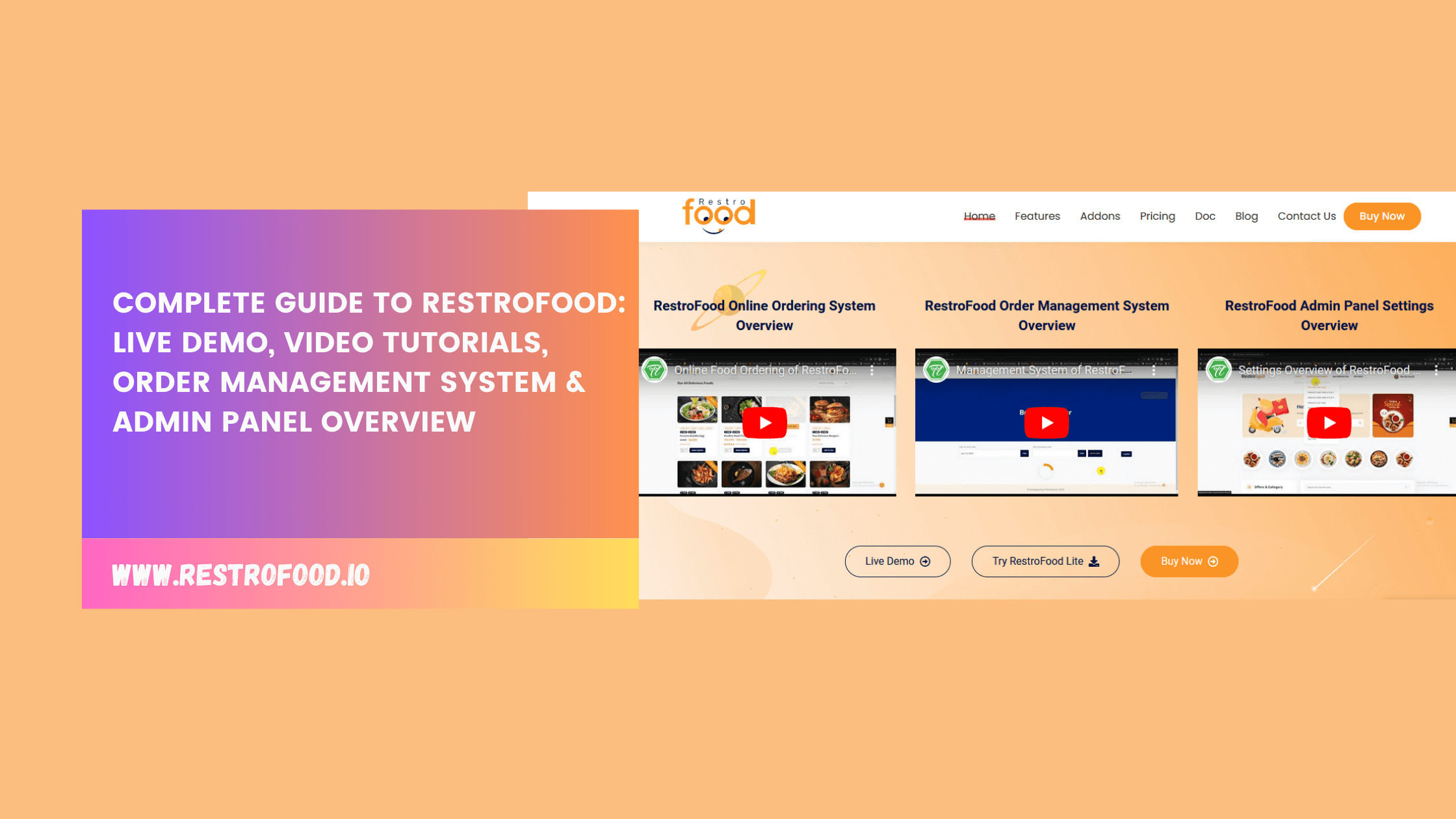 Complete Guide to RestroFood