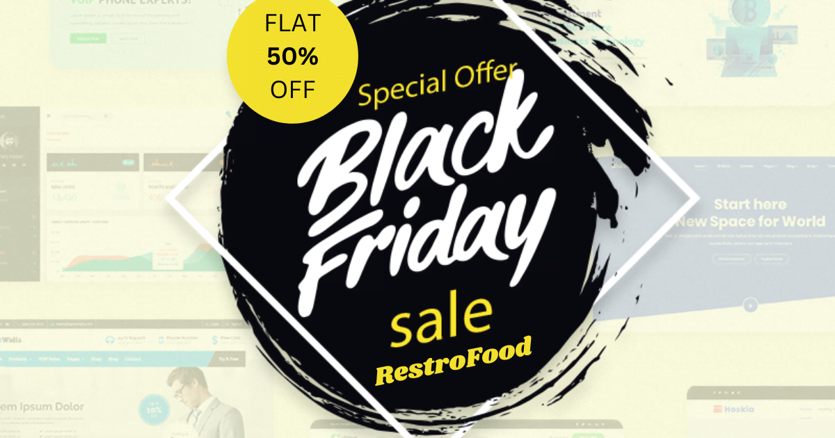 Black Friday and Cyber Monday Deals with RestroFood