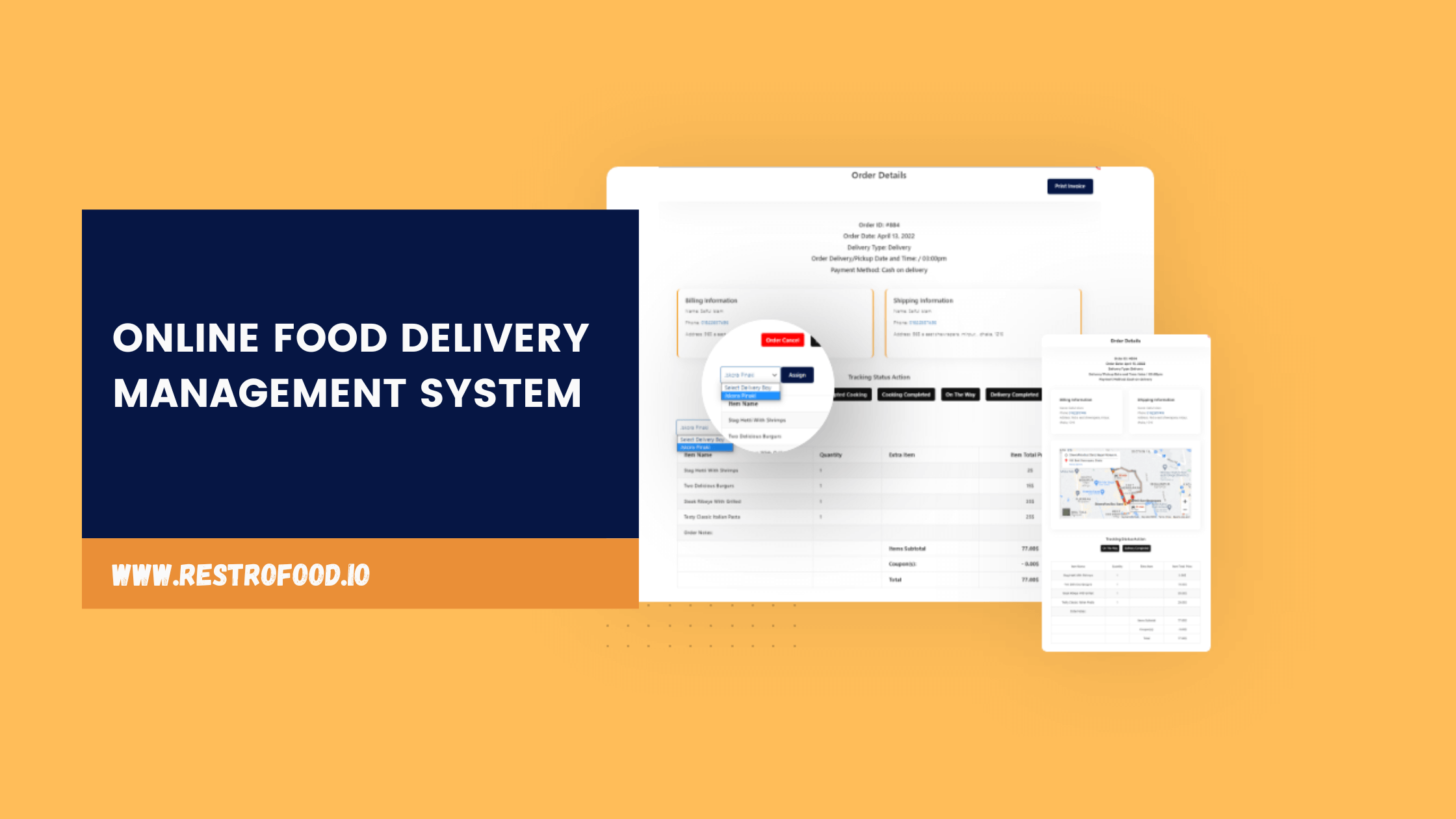 Online Food Delivery Management System