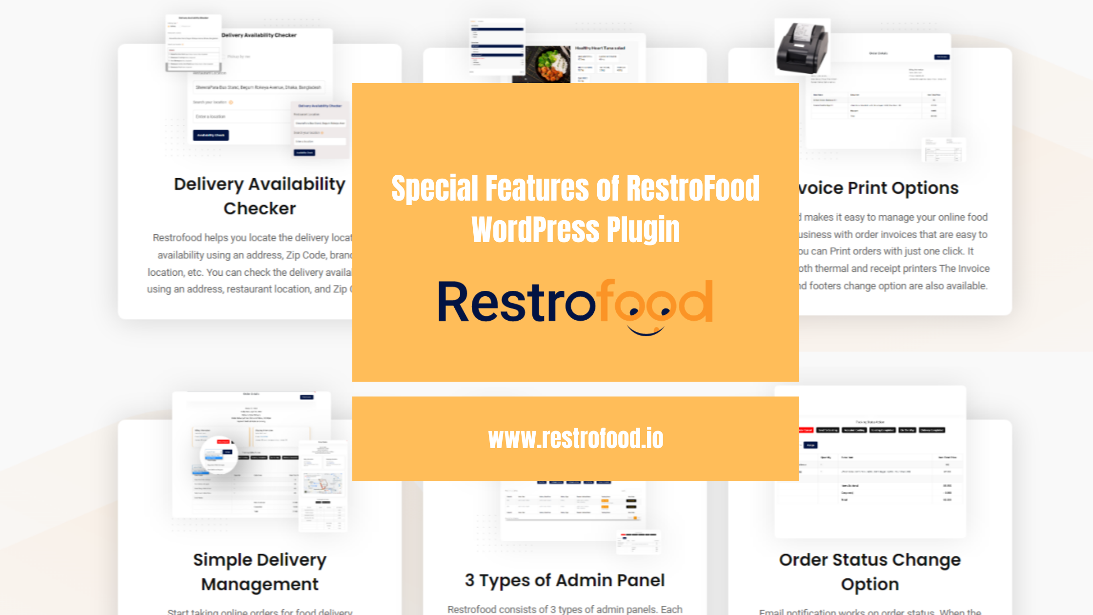 Special Features of RestroFood WordPress Plugin