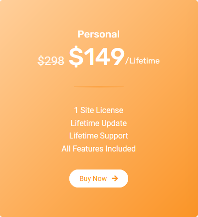 RestroFood Lifetime Personal Plan