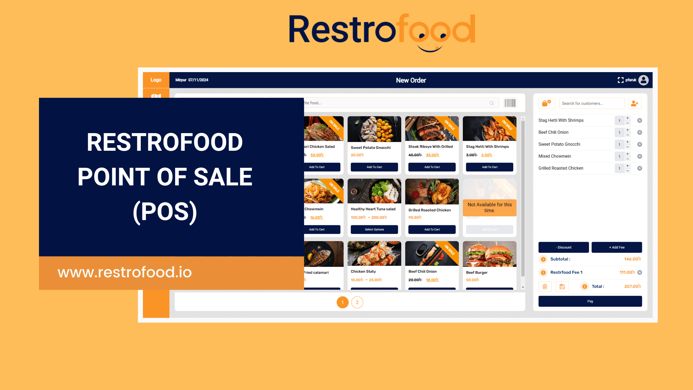 RestroFood POS Add-on