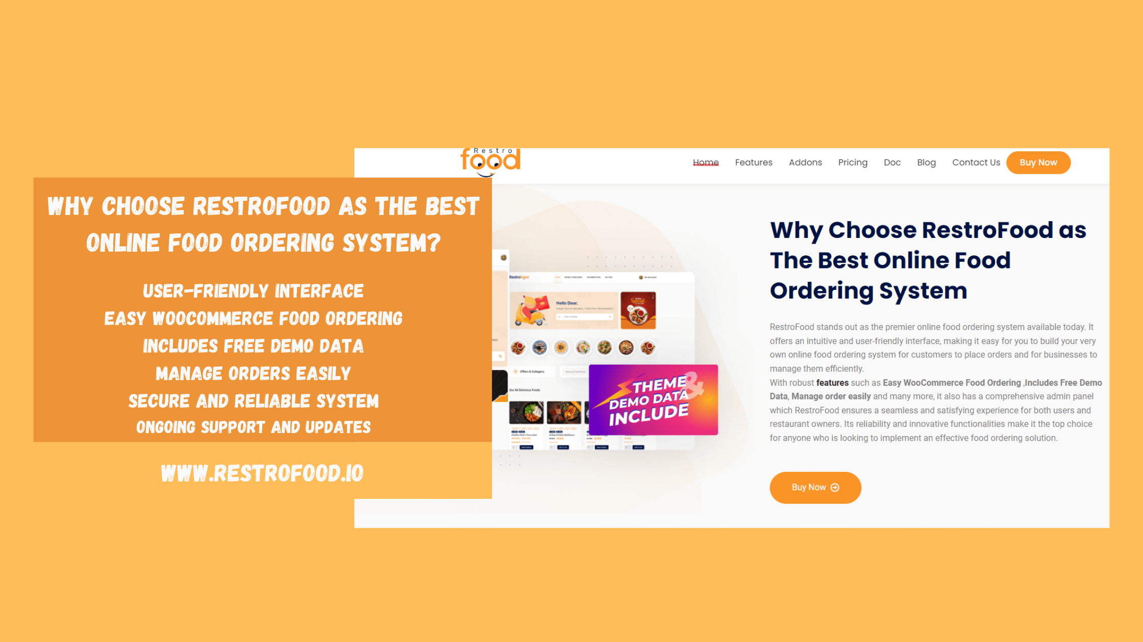 Why Choose RestroFood as The Best Online Food Ordering System