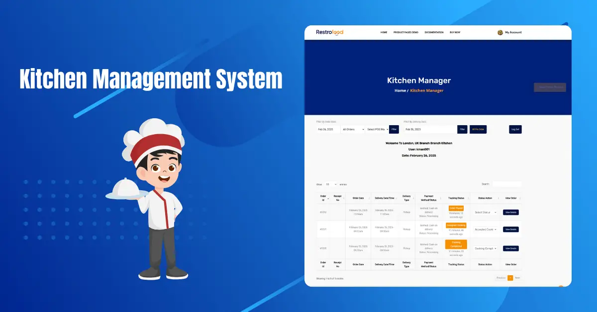 Kitchen Management System