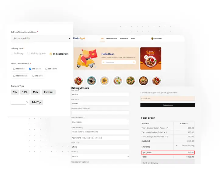 Restaurant Tip Management