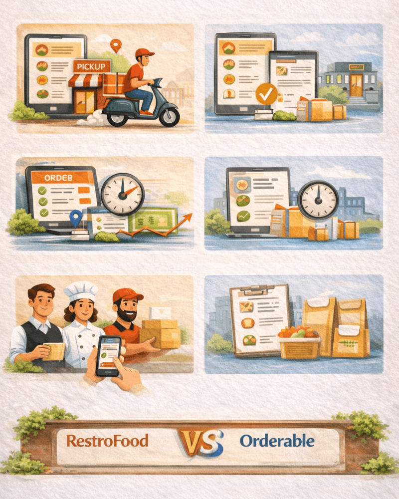 RestroFood Vs Orderable | WooCommerce Restaurant Plugin